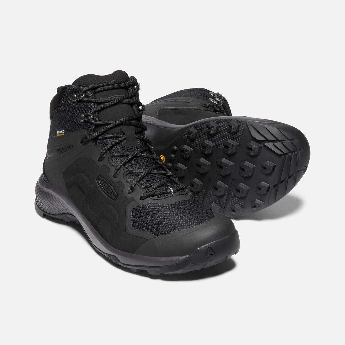 keen men's explore mid wp boot